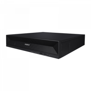 NVR de 16 canales / 32MP / Hasta 4 Discos Duros / Switch PoE+ 16 puertos / Wisenet P2P / H.265 & WiseStream