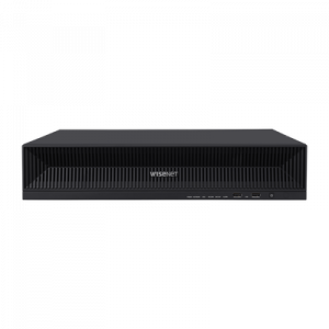 nvr de 16 canales / 32mp / hasta 4 discos duros / switch poe+ 16 puertos / wisenet p2p / h.265 & wisestream