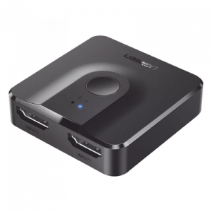 Switch HDMI Bidireccional / 4K 60Hz / HDR / 3D / Dolby Atmos / Metal / Sin Alimentación Externa