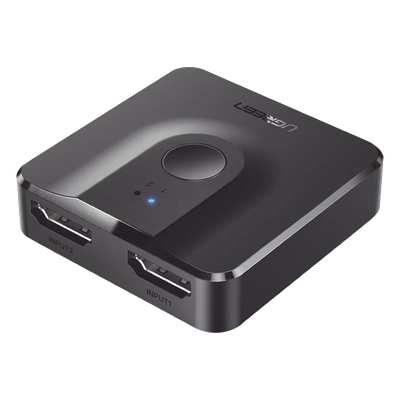 Switch HDMI Bidireccional / 4K 60Hz / HDR / 3D / Dolby Atmos / Metal / Sin Alimentación Externa Switch HDMI Bidireccional / 4K 60Hz / HDR / 3D / Dolby Atmos / Metal / Sin Alimentación Externa