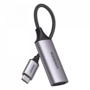 Cable Adaptador USB-C a HDMI / 4K@60Hz / HDR / Thunderbolt 3 / DisplayPort Alt Mode / Aluminio / 10 cm (0.33 ft)