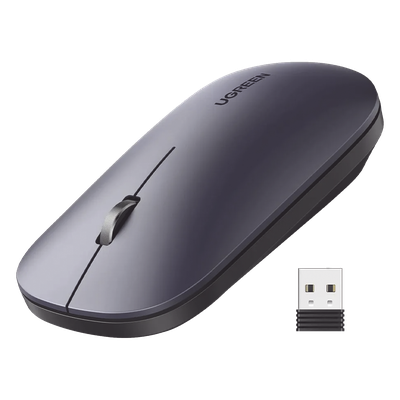 Mouse Inalámbrico / 2.4 GHz / Alcance 10 m (32.8 ft) / DPI 1000-4000 Ajustable / Ultra Delgado 3 cm / Silencioso 40 dB Mouse Inalámbrico / 2.4 GHz / Alcance 10 m (32.8 ft) / DPI 1000-4000 Ajustable / Ultra Delgado 3 cm / Silencioso 40 dB