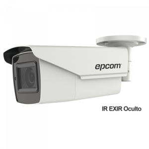 Bala TURBOHD 5 Megapixel / Lente Mot. 2.7 a 13.5 mm / 40 mts IR EXIR / dWDR / 4 Tecnologías (TVI / AHD / CVI / CVBS) / Exterior IP67 Bala TURBOHD 5 Megapixel / Lente Mot. 2.7 a 13.5 mm / 40 mts IR EXIR / dWDR / 4 Tecnologías (TVI / AHD / CVI / CVBS) / Exterior IP67