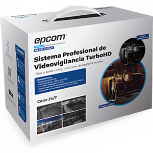 Kit de Videovigilancia TurboHD / 4 Canales + 1 IP / 1080p Lite / H.265+ / 4 Cámaras Bala ColorVu / Audio Integrado / IP66 / Acceso Remoto P2P