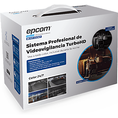 Kit de Videovigilancia TurboHD / 4 Canales + 1 IP / 1080p Lite / H.265+ / 4 Cámaras Bala ColorVu / Audio Integrado / IP66 / Acceso Remoto P2P Kit de Videovigilancia TurboHD / 4 Canales + 1 IP / 1080p Lite / H.265+ / 4 Cámaras Bala ColorVu / Audio Integrado / IP66 / Acceso Remoto P2P