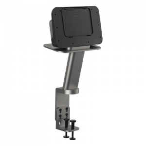 Soporte Fijo para Mesa / Tablet / Quick Lock / Giro 180° / Cerradura Doble Seguridad / Banco de Energía / Mesas hasta 100 mm (3.9 in)