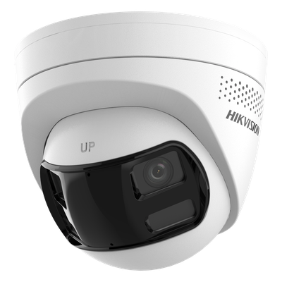 Cámara Turret IP / 6 Megapixel / Dual Lente 2.8 mm / Panorámica 180° / IR 30 m (98.4 ft) / Luz Blanca 30 m (98.4 ft) / IP67 / Audio Bidireccional / PoE Cámara Turret IP / 6 Megapixel / Dual Lente 2.8 mm / Panorámica 180° / IR 30 m (98.4 ft) / Luz Blanca 30 m (98.4 ft) / IP67 / Audio Bidireccional / PoE