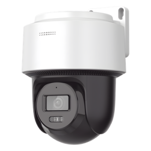 Cámara Domo PT IP / 4 Megapixel / Lente 4 mm / Dual Light 30 m (98.4 ft) / Autoseguimiento Humanos / PoE+ / Audio Bidireccional / IP66