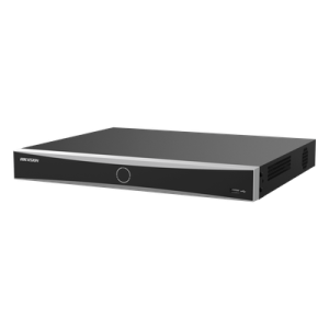 NVR IP / 12 Megapixel (4K) / 8 Canales / 8 Puertos PoE+ / 80W Total / 2 Bahías HDD / HDMI 4K / Alarmas I/O / PoE Extendido 300 m (984.3 ft)