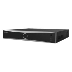 NVR IP / 16 Canales / 12 Megapixel (4K) / AcuSense / Reconocimiento Facial / 4 Bahías HDD / HDMI 4K / Alarmas I/O