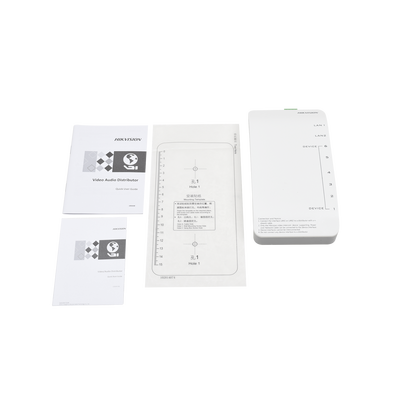 Distribuidor PoE (propietario) de Audio y Vídeo / Soporta Hasta 6 dispositivos / Compatible con Frente de Calle y Monitor IP HIKVISION - Image 3