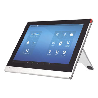 Monitor IP/SIP para interior con Android, Wi-Fi, pantalla táctil de 10.1″, audio de 2 vías, PoE, 8 interfaces de entrada de alarma. Monitor IP/SIP para interior con Android, Wi-Fi, pantalla táctil de 10.1″, audio de 2 vías, PoE, 8 interfaces de entrada de alarma.