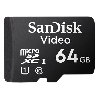 Memoria microSD / 64GB / Alta Resistencia / Videovigilancia / Clase 10 / -25°C a 85°C / 32 TBW Memoria microSD / 64GB / Alta Resistencia / Videovigilancia / Clase 10 / -25°C a 85°C / 32 TBW