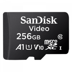 Memoria microSD / 256GB / Alta Resistencia / Clase 10 / UHS-I / -25°C a 85°C / 128 TBW