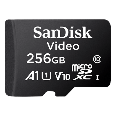 Memoria microSD / 256GB / Alta Resistencia / Clase 10 / UHS-I / -25°C a 85°C / 128 TBW Memoria microSD / 256GB / Alta Resistencia / Clase 10 / UHS-I / -25°C a 85°C / 128 TBW