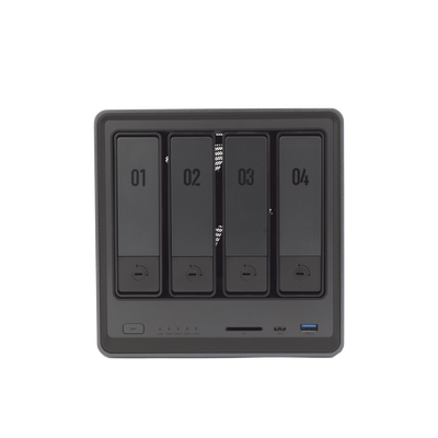 NASync DXP4800 | SO UGOS Pro | Intel N100 12th Gen Intel® Quad Core™ | 4-Bahias (SATA) hasta 96TB | 2* M.2 SSD hasta 16TB| 8GB DDR5 (Exp. a 16GB) | 2.5Gb Dual Ethernet | HDMI 4K | 2* USB2.0 | 1*USB 3.2Gen | 1* USB 3.2Gen2 | 1*USB-C 3.2Gen2 | SD - Image 3