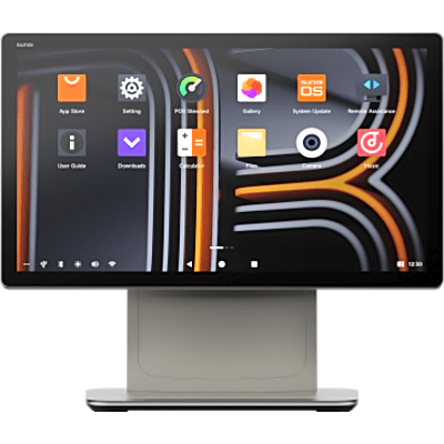 Terminal de Escritorio Inteligente / Pantalla FHD de 15.6″ / Qualcomm Hexa-core / 4 GB RAM + 64 GB ROM / Sistema Operativo SUNMI 4.0 / Touch ID / Puertos múltiples / Servicios móviles de Google Terminal de Escritorio Inteligente / Pantalla FHD de 15.6″ / Qualcomm Hexa-core / 4 GB RAM + 64 GB ROM / Sistema Operativo SUNMI 4.0 / Touch ID / Puertos múltiples / Servicios móviles de Google