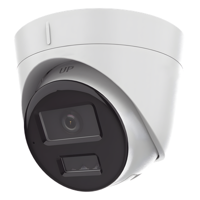 Cámara Turret IP / 4 Megapixel / Dual Light 30 m (98.4 ft) / Lente 2.8 mm / 98° FOV / AcuSense Lite / IP67 / PoE Cámara Turret IP / 4 Megapixel / Dual Light 30 m (98.4 ft) / Lente 2.8 mm / 98° FOV / AcuSense Lite / IP67 / PoE