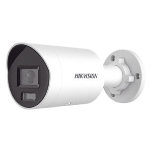 [Dual Light + ColorVu] Bala IP 8 Megapixel (4K) / Lente 2.8 mm / 40 mts IR + 40 mts Luz Blanca / Microfono Integrado / Exterior IP67 / WDR 130 dB / ACUSENSE (Filtro de Falsas Alarmas) / Captura Facial / PoE / Metal / ACUSEARCH