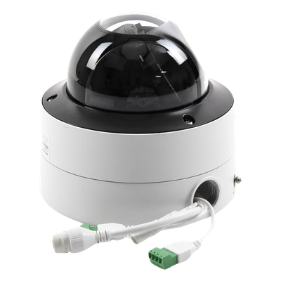 Domo IP / 4 MP / Color 24/7 / Lente Varifocal 3.6-9 mm / Luz Blanca 40 m (131 pies) / WDR 130 dB / IP67 / IK10 / AcuSense / MicroSD 512 GB - Image 6