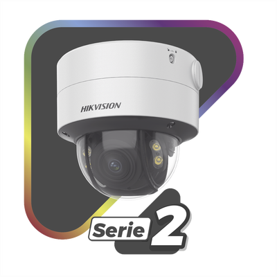 Cámara Domo IP / 4 Megapixel / ColorVu 24/7 / Lente 2.8-12 mm / Luz Blanca 40 m (131.2 ft) / WDR 130 dB / AcuSense / IP67 / IK10 - Image 2