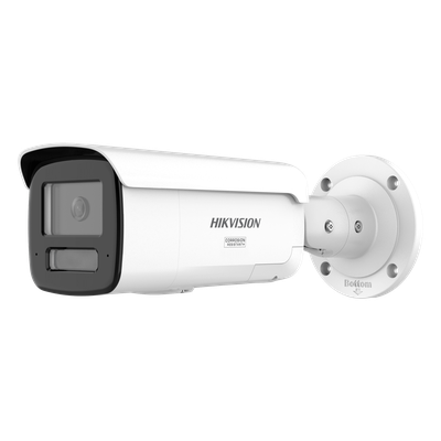 Bala IP / 4 Megapixel / Lente 4 mm / 60 m IR + Luz Blanca / IP67 NEMA 4X / WDR 130 dB / ACUSENSE 3.0 / Estrobo Azul y Rojo / 196 ft Alcance / Audio 2 Vías Bala IP / 4 Megapixel / Lente 4 mm / 60 m IR + Luz Blanca / IP67 NEMA 4X / WDR 130 dB / ACUSENSE 3.0 / Estrobo Azul y Rojo / 196 ft Alcance / Audio 2 Vías