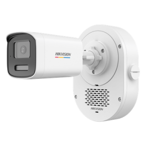 Cámara Bala TURBOHD / 2 Megapixel 1080p / ColorVu 24/7 / Luz Dual 40 m (131.2 ft) / Audio Bidireccional / Disuasión Activa / IP67 Cámara Bala TURBOHD / 2 Megapixel 1080p / ColorVu 24/7 / Luz Dual 40 m (131.2 ft) / Audio Bidireccional / Disuasión Activa / IP67