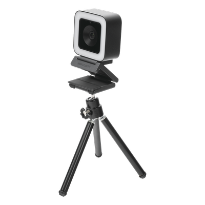 Cámara Web / Full HD 1080p / Aro de Luz 5 Niveles / Gran Angular 87° / Micrófono con Reducción de Ruido / USB 2.0 / Cable 2 m (6.56 ft) / Plug-and-Play Cámara Web / Full HD 1080p / Aro de Luz 5 Niveles / Gran Angular 87° / Micrófono con Reducción de Ruido / USB 2.0 / Cable 2 m (6.56 ft) / Plug-and-Play