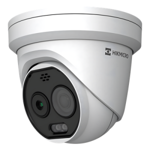 Cámara Turret IP Bi-Espectral / Térmica 160×120 / Óptica 5 MP / -20°C a 150°C / VCA 3.0 / Vehículo 60 m / Humano 20 m Cámara Turret IP Bi-Espectral / Térmica 160×120 / Óptica 5 MP / -20°C a 150°C / VCA 3.0 / Vehículo 60 m / Humano 20 m