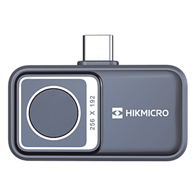 Cámara Termográfica para Smartphone / Resolución IR 256 x 192 / SuperIR / Rango -20°C a 400°C / Precisión ±2°C o ±2% / Campo de Visión 50° × 37.2° / USB-C y Lightning / IP40 Cámara Termográfica para Smartphone / Resolución IR 256 x 192 / SuperIR / Rango -20°C a 400°C / Precisión ±2°C o ±2% / Campo de Visión 50° × 37.2° / USB-C y Lightning / IP40