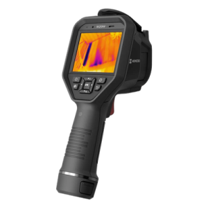 Cámara Termográfica Portátil / Detector 256 × 192 / FOV 50° × 37.2° / Rango -20 °C a 650 °C / Precisión ±2 °C / Pantalla Táctil 3.5″ / IP54 / Caída 2 m (6.6 ft)