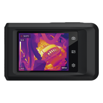 Cámara Termográfica de Bolsillo / Pantalla Táctil 3.5″ / IR 256 x 192 / Visual 8MP / Rango -20°C a 400°C / SuperIR / Wi-Fi Dual Band / IP54 Cámara Termográfica de Bolsillo / Pantalla Táctil 3.5″ / IR 256 x 192 / Visual 8MP / Rango -20°C a 400°C / SuperIR / Wi-Fi Dual Band / IP54