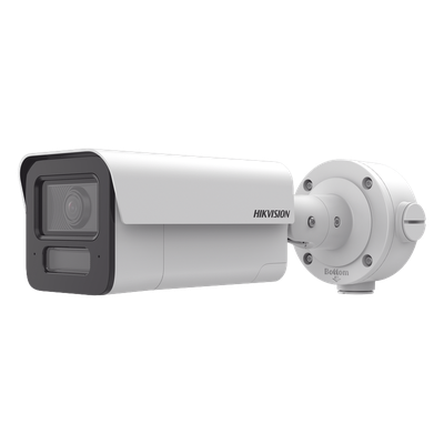 Cámara Bala IP / 4 Megapixel / Lente 4 mm / IR EXIR 80 m (262.5 ft) / Analíticos IA 80 m (262.5 ft) / Audio Bidireccional / IP67 / IK10 / WDR 120 dB Cámara Bala IP / 4 Megapixel / Lente 4 mm / IR EXIR 80 m (262.5 ft) / Analíticos IA 80 m (262.5 ft) / Audio Bidireccional / IP67 / IK10 / WDR 120 dB