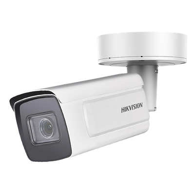 Bala IP 4 Megapixel / Lente Mot. 2.8 – 12 mm / 50 mts IR EXIR / IK10 / Reconocimiento Facial / WDR 140 dB / DeepinView / Búsqueda por Atributos / Heat Map / ACUSENSE / Micro SD Bala IP 4 Megapixel / Lente Mot. 2.8 – 12 mm / 50 mts IR EXIR / IK10 / Reconocimiento Facial / WDR 140 dB / DeepinView / Búsqueda por Atributos / Heat Map / ACUSENSE / Micro SD