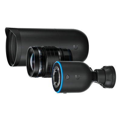 Cámara IP AI DSLR / 4K 8MP a 30 fps / Sensor CMOS 4/3″ 10MP / Lente Fijo Gran Angular 17 mm / PoE+ / IPX5 / Audio Bidireccional Cámara IP AI DSLR / 4K 8MP a 30 fps / Sensor CMOS 4/3″ 10MP / Lente Fijo Gran Angular 17 mm / PoE+ / IPX5 / Audio Bidireccional