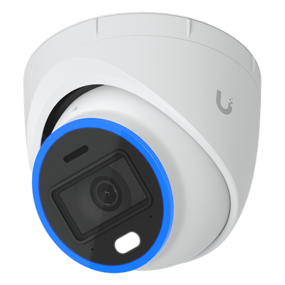 Cámara IP Turret / 4K 8 Megapixel / Ángulo Ultra-Ancho 109.9° / IR 40 m (131.2 ft) / AI Reconocimiento Facial y de Matrículas / LED Visión Nocturna a Color / Audio Bidireccional / IP66 IK08 / PoE+ - Image 3