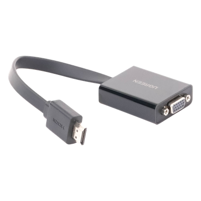 Adaptador HDMI a VGA / 1080P@60Hz / Audio 3.5mm / Alimentación Micro USB / Cable 0.82 ft / Plug & Play - Image 3