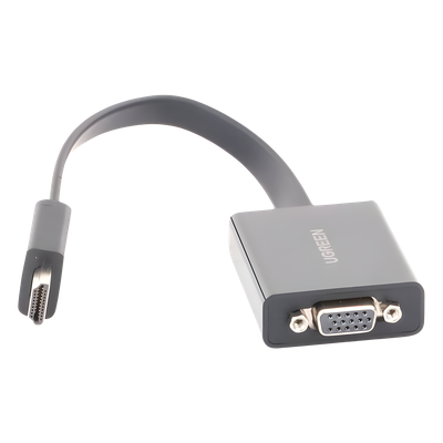 Adaptador HDMI a VGA / 1080P@60Hz / Audio 3.5mm / Alimentación Micro USB / Cable 0.82 ft / Plug & Play - Image 5