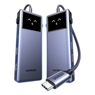 Hub USB-C 7 en 1 / HDMI 4K 60Hz / 2x USB-A 3.0 + USB-C 3.0 + USB-A 2.0 / Gigabit Ethernet / PD 100W / Cable 20 cm (0.66 ft) - Image 2