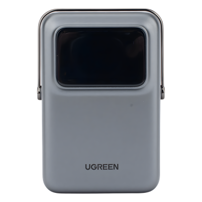 Power Bank Inalámbrico / 10000 mAh / Carga Inalámbrica 7.5W / USB-C 20W / Pantalla TFT con Emojis / Soporte Plegable / Succión Magnética 10N - Image 7