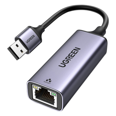 Adaptador de Red / USB-A 3.0 a RJ45 / Gigabit 10/100/1000 Mbps / Aluminio Anodizado / Cable 10 cm (0.33 ft) Adaptador de Red / USB-A 3.0 a RJ45 / Gigabit 10/100/1000 Mbps / Aluminio Anodizado / Cable 10 cm (0.33 ft)
