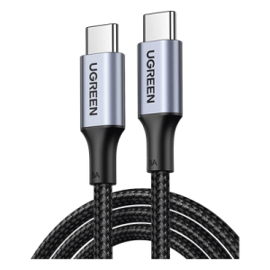 Cable USB-C a USB-C / Carga Rápida 100W / Transferencia 480 Mbps / Nylon Trenzado / 1 m (3.3 ft) / PD3.0 y QC4.0 Cable USB-C a USB-C / Carga Rápida 100W / Transferencia 480 Mbps / Nylon Trenzado / 1 m (3.3 ft) / PD3.0 y QC4.0