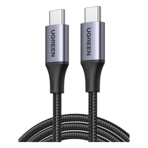 Cable USB-C a USB-C / 2 m (6.6 ft) / Carga 240W / PD3.1 / 480 Mbps / Aluminio / Nylon Trenzado