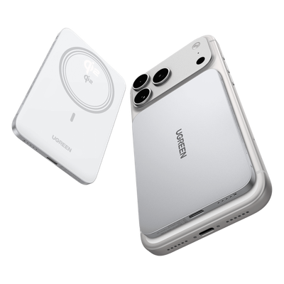 Power Bank Magnético Inalámbrico / 5000 mAh / 15W MagSafe y Qi / 20W USB-C PD 3.0 / Carga Simultánea / Ultrafino 8.6 mm (0.34 in) - Image 2