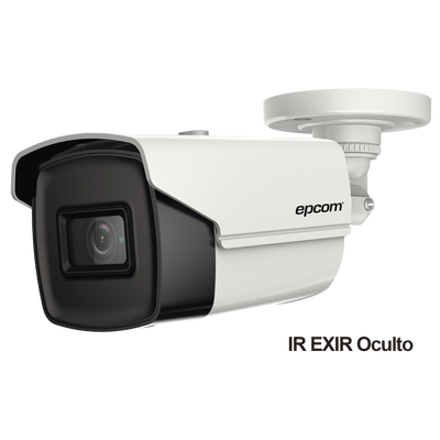 Bala TURBOHD 4K (8 Megapixeles) / Gran Angular 102º / Lente 2.8 mm / Exterior IP67 / IR EXIR 60 mts / dWDR Bala TURBOHD 4K (8 Megapixeles) / Gran Angular 102º / Lente 2.8 mm / Exterior IP67 / IR EXIR 60 mts / dWDR