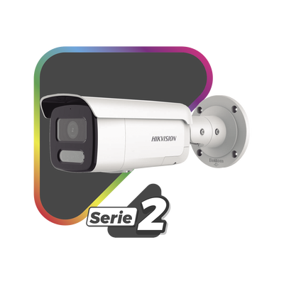 Cámara Bala IP / 8 Megapixel / Dual Light 60 m (196.9 ft) / ColorVu / WDR 130 dB / Audio Bidireccional / IP67 Cámara Bala IP / 8 Megapixel / Dual Light 60 m (196.9 ft) / ColorVu / WDR 130 dB / Audio Bidireccional / IP67