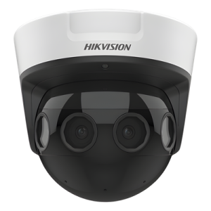 PanoVu Series / Vista Panorámica 180° / 16 Megapixel en Total / 4 Lentes 2.8 mm (4 Lentes 4 Megapixel) / 20 mts IR / Exterior IP67 / IK10 / 12 Vcc / PoE+ / Micro SD