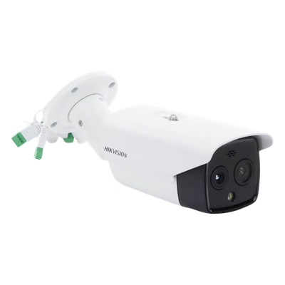 Cámara Bala IP Dual / Térmica 256 x 192 / Óptica 4 Megapixel / IR 30 m (98.4 ft) / PoE / Termométrica / Sirena / IP66 - Image 5