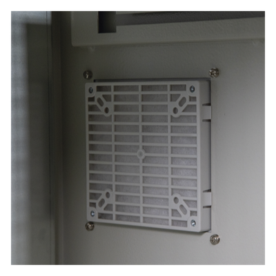Gabinete de Acero para Exterior / IP55 / IK10 / Ventilación con Ventilador 110 VCA / 593 x 609 x 399 mm (1.95 x 2.0 x 1.31 ft) / Placa Trasera Galvanizada 550 x 565 mm - Image 8