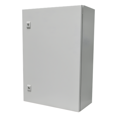 Gabinete de Acero para Intemperie / IP66 / IK10 / 500 x 700 x 250 mm / Placa Trasera Galvanizada / Cerradura con Llave - Image 4